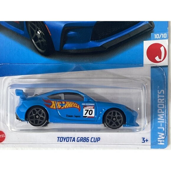 Hot Wheels Toyota GR86 Cup J-Imports 2024 Toni Breidinger 10/10 Diecast Car 1:64 - Picture 2 of 11